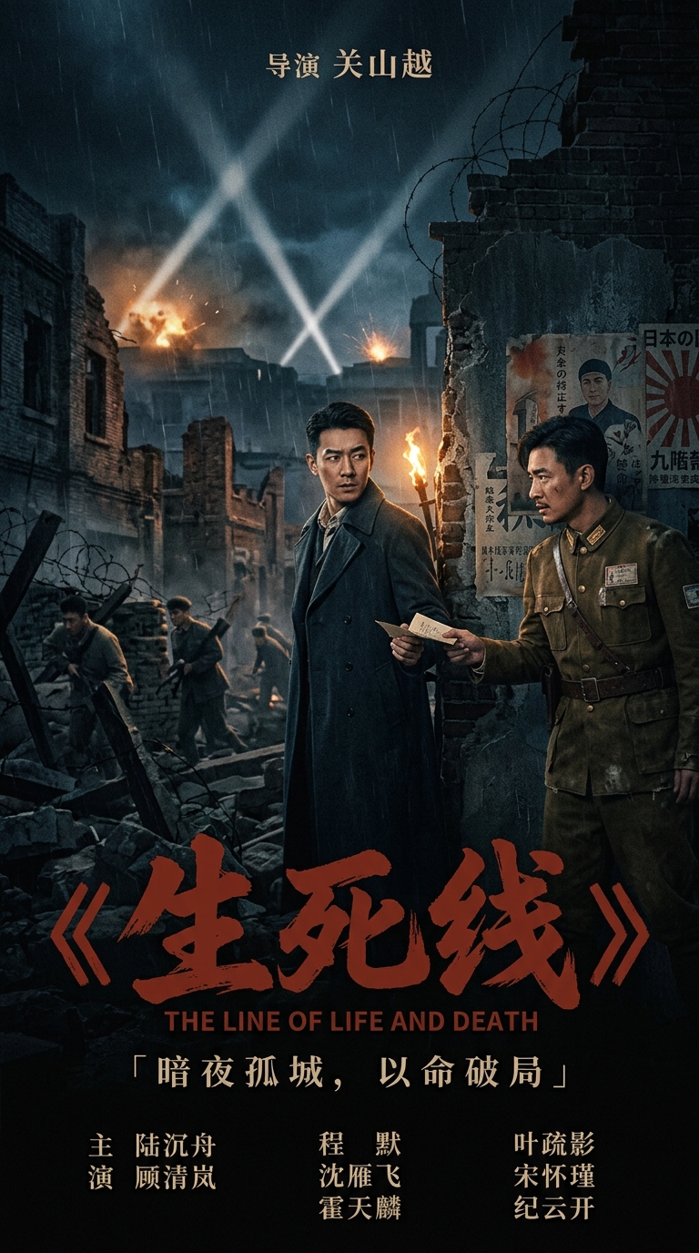 《生死线》主视觉海报
