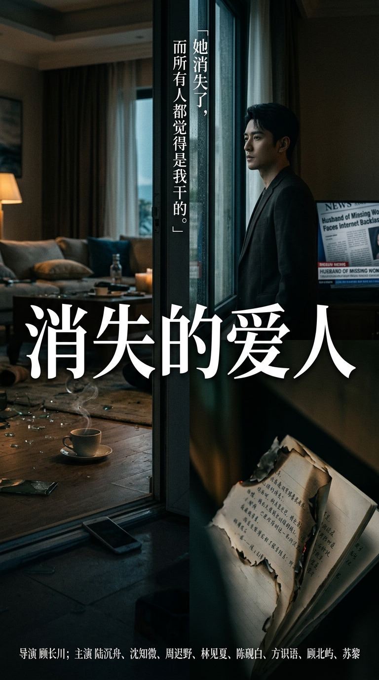 《消失的爱人》主视觉海报